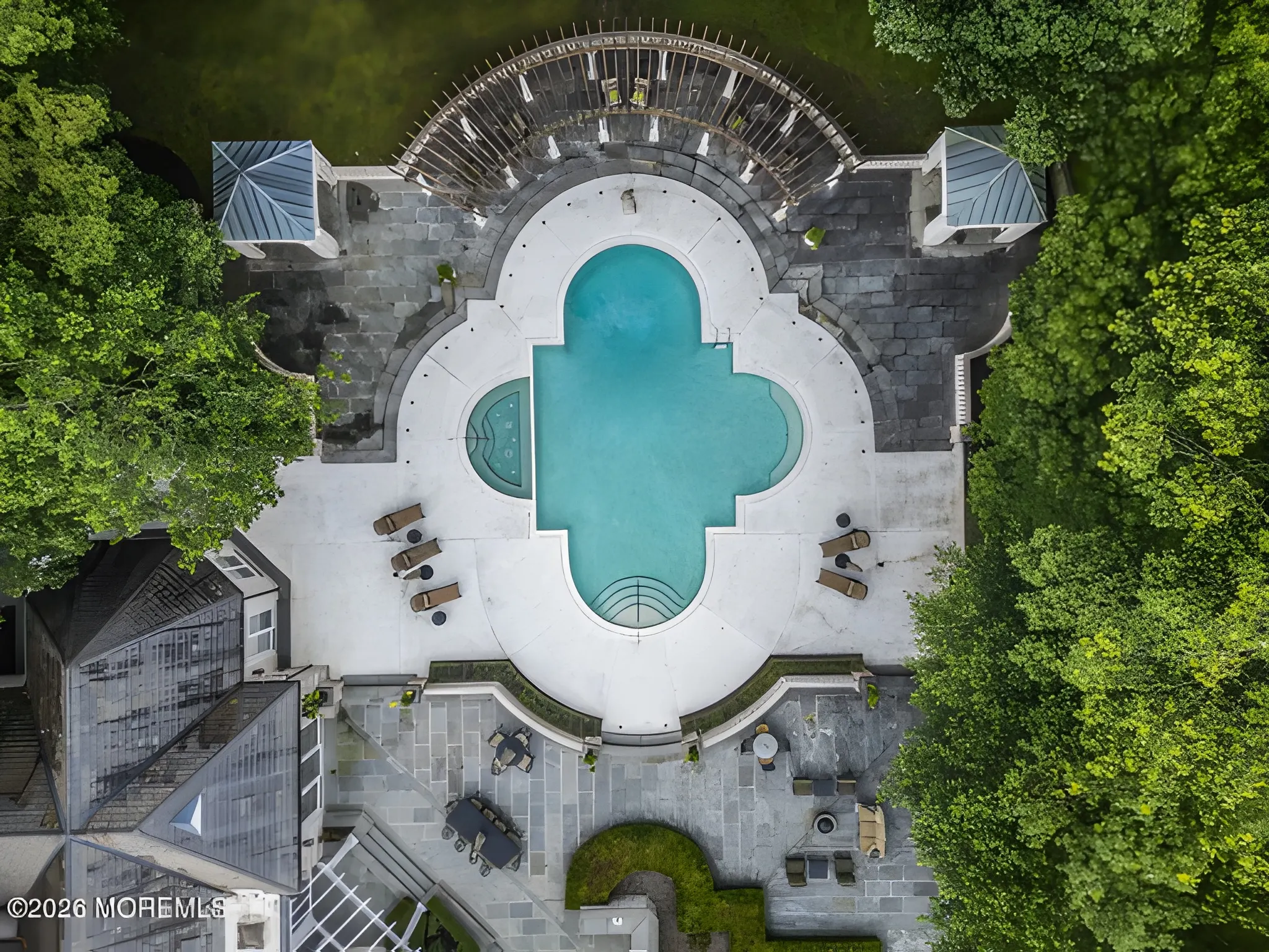Swimming Pool Top View